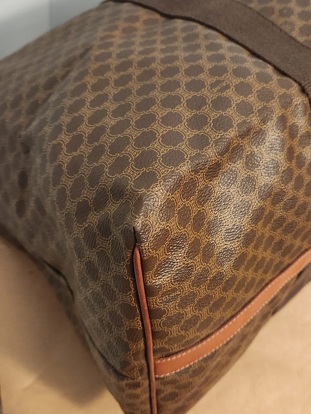 Celine Macadam Boston Bag
